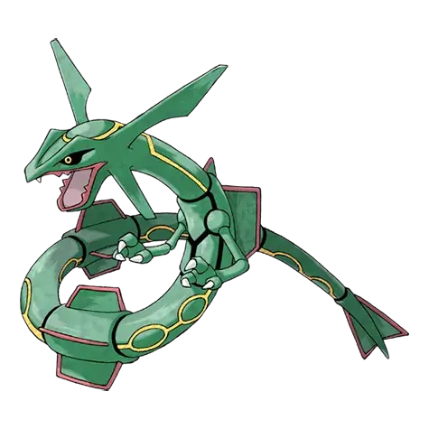 Rayquaza – type, abilities, evolutions & stats | Pokémon Minigames